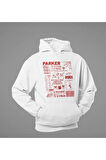 Parker Spider-Man Baskılı Unisex Oversize Örümcek Adam Hoodie