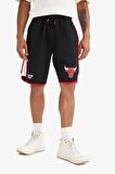 DeFactoFit NBA Chicago Bulls Standart Fit Cepli Bermuda Şort A3822AX25SPBK81