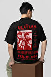 The Beatles 1964 Baskılı Unisex Oversize Müzik Grubu Sweatshirt