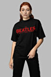 The Beatles 1964 Baskılı Unisex Oversize Müzik Grubu Sweatshirt