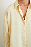 Basic Modal Gömlek Sarı