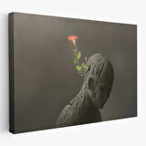 Zıtlık Ve Hayal Gücü Temalı Dekoratif Kanvas Tablo-3684