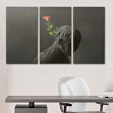 Zıtlık Ve Hayal Gücü Temalı Dekoratif Kanvas Tablo-3684