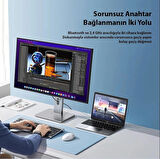 Dux Ducis CM Series Kablosuz Bluetooth 2.4GHz Şeffaf Mouse