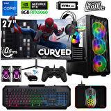 Xaser Xsr1138 i7 14700F 32GB DDR5 Ram 2TB M.2 NVMe SSD 8GB RTX5060 27" 180Hz Oyuncu Bilgisayarı