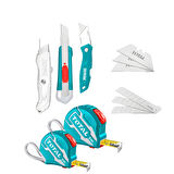 TOTAL Metre ve Maket Bıçağı Seti TOS23037E