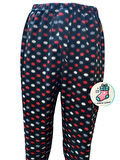 Cepsiz Kışlık Polar Kadın Pijama Altı Tek Alt Je32 - Çorap Hediyeli