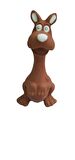 Köpek Oyuncağı Latex Sesli Kanguru 15 Cm
