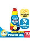 Finish Hepsi Bir Arada Limon Kokulu Jel Bulaşık Makinesi Deterjanı 1000 ml 