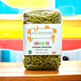 Organik Ispanaklı Makarna 330gr (İlave Tuzsuz) (Vegan)