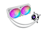 ASUS ROG STRIX LC II 240 ARGB WHITE EDITION AURA SYNC RGB 120MM ADRESLENEBİLİR FAN SIVI CPU SOĞUTUCUSU