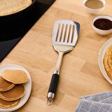 Karaca Mandy Çelik Oluklu Spatula 25 Cm