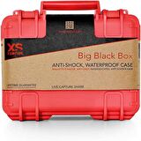 XSories Big Black Box Süngerli Sert Çanta (Kırmızı)