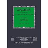 Arches Sulu Boya Blok Defter Cold Pressed 300g 12 Yaprak A3