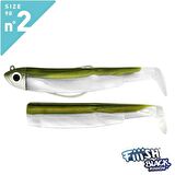 Fiiish BM90/2 BM187 Combo Off Shore 10gr Kaki Silikon Yem