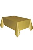 Plastik Masa Örtüsü Gold(135x270 cm)