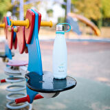 Qwetch QK9007 Kids Isı Yalıtımlı 500ml Termos - Minibüs Desenli