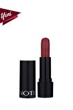 Note Deep Impact Lipstick Kremsi Dokulu Yarı Parlak Ruj 11 Vibrant Pink - Kırmızı
