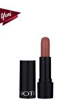 Note Deep Impact Lipstick Kremsi Dokulu Yarı Parlak Ruj 03 Confident Rose - Nude