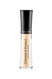 Note Conceal & Protect Likit Concealer Göz Altı Kapatıcısı 02