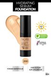 Note Hydrating Nemlendirici Etkili Hyaluronik Asitli SPF 50 Serum Fondöten 200