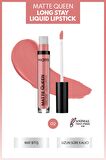 Note Matte Queen Lipstick Kalıcı Likit Ruj 02 Ruby Chocolate - Pembe