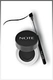Note Gel Liner Mat Bitişli Suya Dayanıklı Kalıcı Jel Eyeliner - Siyah