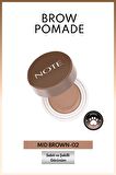 Note Brow Pomade Kalıcı Kaş Pomadı 02 Mid Brown