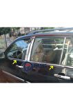 Chery Tiggo Krom Cam Çıtası 4 Parça 2008 Ve Üzeri Paslanmaz Çelik
