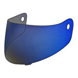 Scorpion KDS-F-03 Apex EXO-GT SP AIR İçin Maxvision Renkli Vizör Mavi