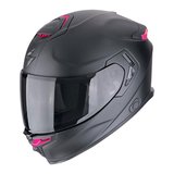 Scorpion Apex EXO-GT SP Carbon Matrix Air Kapalı Motosiklet Kaskı Mat Siyah  Pembe