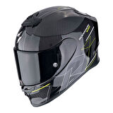 Scorpion EXO R1 Evo Carbon Cynergy Spor Motosiklet Kask Siyah  Sarı