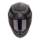 Scorpion EXO R1 Evo Carbon Cynergy Spor Motosiklet Kask Siyah  Kırmızı