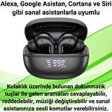 Coofbe Bluetooth Vers.5.3 Gürültü Azaltılıcı Stereo Kulakiçi Bluetooth Kulaklık Dijital Göstergeli 
