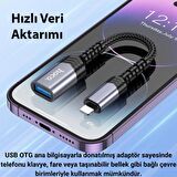 Coofbe Lightning iPhone Usb Dönüştürücü İphone Mouse Klavye Flash Disk Dönüştücü İphone Dönüştürücü