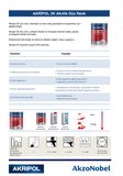 AkzoNobel Akripol 2k KİA UD CLEAR WHİTE Akrilik Sonkat Oto Boyası 1 Litre