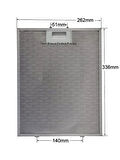 ADV 5160 S Aspiratör Davlumbaz İçin Alüminyum Filtre 262×335 mm Class