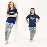 YENİ İNCİ 4 ÇİFT ANNE KIZ BABA OĞUL AİLE PİJAMA TAKIM