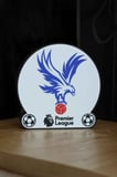 Crystal Palace Premier League Tasarımlı Dekoratif Aydınlatma Gece Lambası (24x24cm)