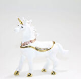 Swarovski Taşlı Tekli Unicorn Figürü