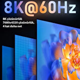 ALLY HDMI to HDMI 8K HD 2.1UHD Mıknatıs Başlıklı Kablo 2 Metre