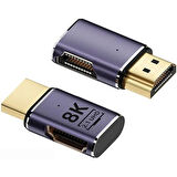 ALLY HDMI To HDMI 8K 2.1UHD Mıknatıs Başlıklı Çevirici Otg Adaptör