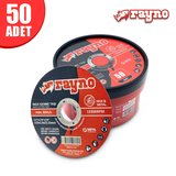 Rayno Metal Kesici 115x1.0x22.23 Inox Kesme Taşı - 50 adet -  RYN10020