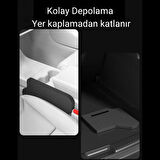 Polham Tesla Model 3 ve Model Y İle Uyumlu Araç İçi Çalışma Masası, Bardaklı, Telefon Standlı Tepsi
