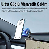 Polham Tesla Model Y, Model S, Model X, Model 3 Ekranı İle Uyumlu Manyetik Telefon Tutucu, Titremez Sarsılmaz