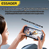 ESSAGER L Tip Type-C to 3.5mm Ses ve Kulaklık Çıkışı, Hifi Ses Destekli, Telefon, Tablet, PC Uyumlu