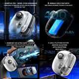 Polham iOS & Android Uyumlu Type-C Mobil Oyun Kolu | Pro Joystick | 400mAh Bataryalı Gamepad, Tak Çalıştır