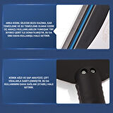 Polham 25CM Ergonomik Araç Camı Kar Kazıyıcı, Çizik Yapmaz, Eli Yormaz Pratik Kar ve Buz Kazıyıcı 