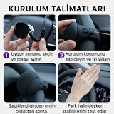 Polham Araç Direksiyon Topuzu 360 Dönebilir, Direksiyon Çizmez, Tüm Araç Direksiyonlarına Uyumlu