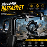 Polham Tetikli Telefon Oyun Kolu, PUBG Free Fire Call of Duty İçin Ergonomik Oyun Kontrol Aparatı, 4.7-6.7 İnç Telefon Uyumlu